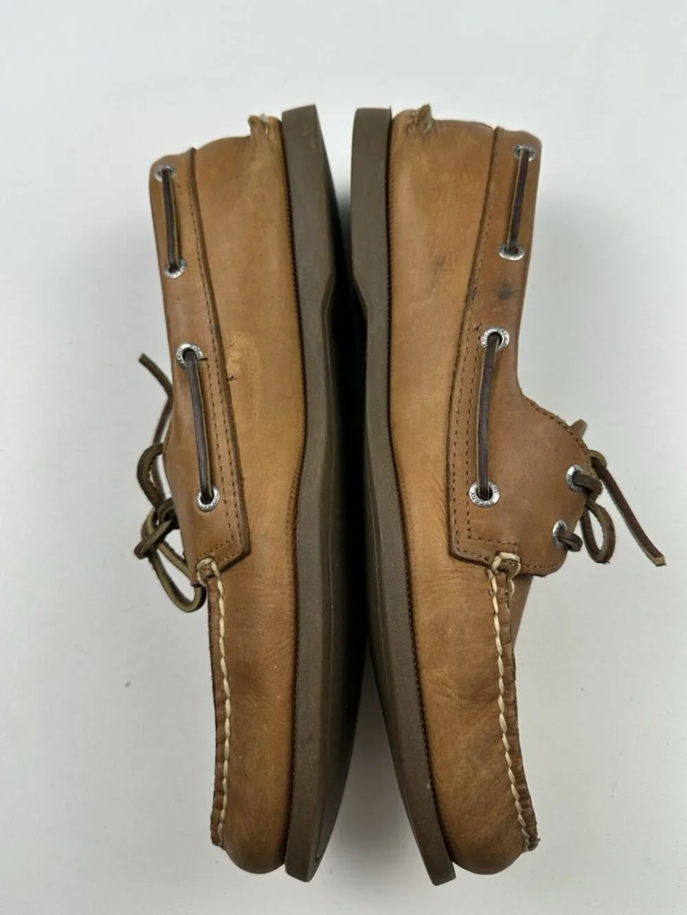 Sperry Authentic Original Men's 2-Eye Boat Shoes Brown 10 M